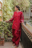 Mehru - Luxury Dhanak Heavy Embroidered 2PC Suit | Unstitched Zaroon Luxe