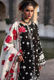Nazneen - Luxury Dhanak Heavy Embroidered 3PC Suit With Velvet Shawl | Unstitched