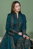 NOOR E FAJAR WINTER DHANAK 3PC WITH DHANAK EMBROIDERED SHAWL | Unstitched
