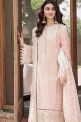 Emira - Luxury 3PC Chikenkari Heavy Embroidered Suit | ZF-096 Zaroon Luxe '26