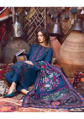 Naaz - Luxury Dhanak Heavy Embroidered 3PC Suit | Unstitched
