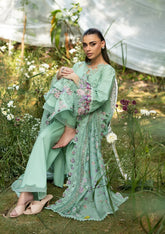 Shahnaz - Luxury Dhanak 3PC Chikenkari Heavy Embroidered Suit | Zf-W- 122 Zaroon Luxe '26
