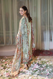 Zara - Luxury Dhanak Heavy Embroidered 3PC Suit | Unstitched Zaroon Luxe
