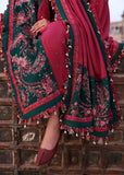 Aqsa - Luxury Lawn 3PC Chikenkari Heavy Embroidered Suit | ZF-017 Unstitched Summer Luxe '26