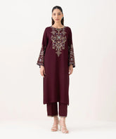 Ayeza - ZF 02 - Fully Embroidered 2 Pcs | Stiched Zaroon