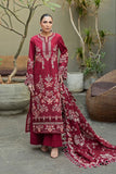 Ismera- Luxury 3PC Chikenkari Heavy Embroidered Suit | ZF-105 Zaroon Luxe '26