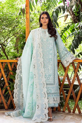 Golnar - Luxury Dhanak 3PC Chikenkari Heavy Embroidered Suit | Zf-W- 120 Zaroon Luxe '26
