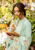 Zarqa - Luxury Lawn 3PC Chikenkari Heavy Embroidered Suit | Unstitched Summer Luxe '26
