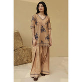 Itrat - ZF04 - 2PC Set | Stitched Zaroon Luxe