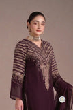Arwa- Luxury Lawn 3PC Chikenkari Heavy Embroidered Suit | ZF-103 Summer Luxe '26
