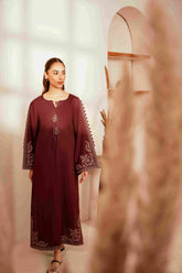 Areesha - Luxury Dhanak Heavy Embroidered 2PC Suit | Unstitched Zaroon Luxe