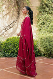 Zubi - Luxury Lawn 3PC Chikenkari Heavy Embroidered Suit | Unstitched Summer Luxe '26