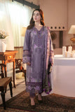 Gulnar - Luxury Dhanak Chikenkari Embroidered 3PC Suit | Unstitched Zaroon Luxe