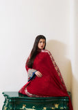 Gul e Rukh - Luxury Dhanak 3PC Chikenkari Heavy Embroidered Suit | Zf- 108 Zaroon Luxe '26