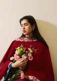 Gul e Rukh - Luxury Dhanak 3PC Chikenkari Heavy Embroidered Suit | Zf- 108 Zaroon Luxe '26