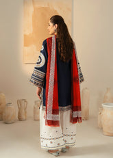 Roha Embroidered 3PCS | Zaroon