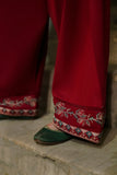 Mehru - Luxury Dhanak Heavy Embroidered 2PC Suit | Unstitched Zaroon Luxe