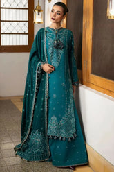 Pakeza - Luxury Dhanak Heavy Embroidered 3PC Suit | Unstitched