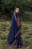 Kiran - Luxury Dhanak Heavy Embroidered 3PC Suit | Unstitched Zaroon Luxe