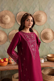 Inaya - Luxury Dhanak Heavy Embroidered 2PC Suit | Unstitched Zaroon Luxe