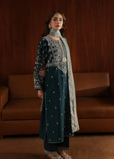 Arzu Embroidered - 3pcs | Zaroon