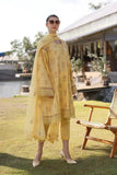 Farida - Luxury Lawn 3PC Chikenkari Heavy Embroidered Suit | ZF-079 Unstitched Summer Luxe '26