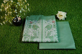 Dalia - Luxury Lawn 3PC Chikenkari Heavy Embroidered Suit | ZF-073 Unstitched Summer Luxe '26