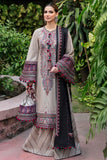 Mahvish - Luxury Lawn 3PC Chikenkari Heavy Embroidered Suit | Unstitched Summer Luxe '26