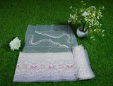 Aylin - Luxury Lawn 3PC Chikenkari Heavy Embroidered Suit | ZF-064 Unstitched Summer Luxe '26