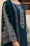 Batik - 3PC Dhanak Embroidered Dupatta and Trouser | Zaroon Unstitched