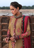 Aqsa - Luxury Lawn 3PC Chikenkari Heavy Embroidered Suit | ZF-017 Unstitched Summer Luxe '26