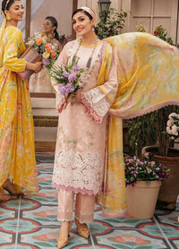 Nilofer - Luxury Lawn 3PC Chikenkari Heavy Embroidered Suit | ZF-062 Unstitched Summer Luxe '26