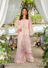 Zayna - Luxury Lawn 3PC Chikenkari Heavy Embroidered Suit | ZF-068 Unstitched Summer Luxe '26