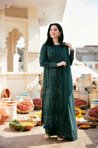 Mahira - Luxury Dhanak Heavy Chikenkari Embroidered 3PC Suit | Unstitched
