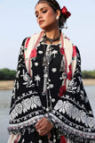 Nazneen - Luxury Dhanak Heavy Embroidered 3PC Suit With Velvet Shawl | Unstitched