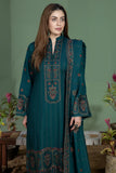 NOOR E FAJAR WINTER DHANAK 3PC WITH DHANAK EMBROIDERED SHAWL | Unstitched