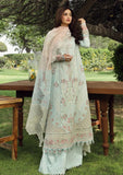 Javeria ZF-S-051 - Luxury Lawn 3PC Chikenkari Heavy Embroidered Suit | Unstitched Summer Luxe '26