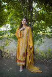 Laiba - Luxury Lawn 3PC Chikenkari Heavy Embroidered Suit | Unstitched Summer Luxe '26
