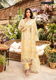 Dua- Luxury Lawn 3PC Chikenkari Heavy Embroidered Suit | ZF 056 Unstitched Summer Luxe '26