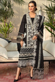 Rubab ZF-S-054 - Luxury Lawn 3PC Chikenkari Heavy Embroidered Suit | Unstitched Summer Luxe '26