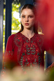 Roselle - Luxury Dhanak 3PC Chikenkari Heavy Embroidered Suit | Zf- 109 Zaroon Luxe '26