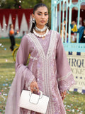 Sahar - Luxury Lawn 3PC Chikenkari Heavy Embroidered Suit | ZF-077 Unstitched Summer Luxe '26