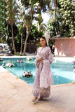 Aylin - Luxury Lawn 3PC Chikenkari Heavy Embroidered Suit | ZF-064 Unstitched Summer Luxe '26