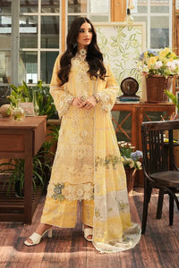 Zaroon Kahf - Luxury Lawn 3PC Chikenkari Heavy Embroidered Suit | ZF-013  Summer Luxe '26