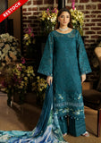 Roxana - Luxury Lawn 3PC Chikenkari Heavy Embroidered Suit | ZF-060 Unstitched Summer Luxe '26