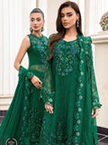 Aveline - Luxury Dhanak 3PC Chikenkari Heavy Embroidered Suit | Zf- 110 Zaroon Luxe '26