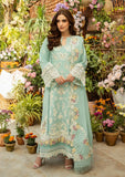 Zarqa - Luxury Lawn 3PC Chikenkari Heavy Embroidered Suit | Unstitched Summer Luxe '26