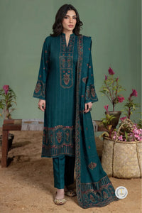 Alishba - Luxury 3PC Chikenkari Heavy Embroidered Suit | ZF-095 Zaroon Luxe '26