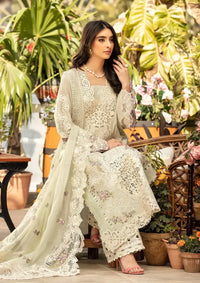 Meher - Luxury Dhanak Heavy Embroidered 3PC Suit | Unstitched Zaroon