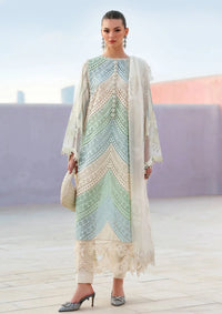Nawal - Luxury Lawn 3PC Chikenkari Heavy Embroidered Suit | ZF-086 Summer Luxe '26